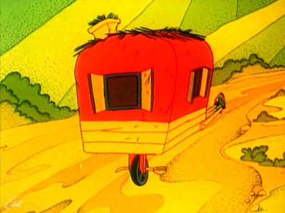 Кибиточка на одном колесе