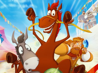 Конь Юлий и большие скачки