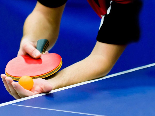 Вести настольного тенниса