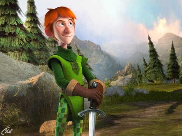 Джастин и рыцари доблести 3D