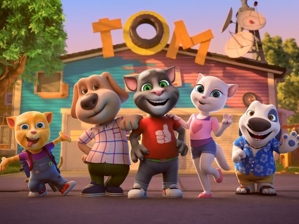 Говорящий Том и друзья (2)