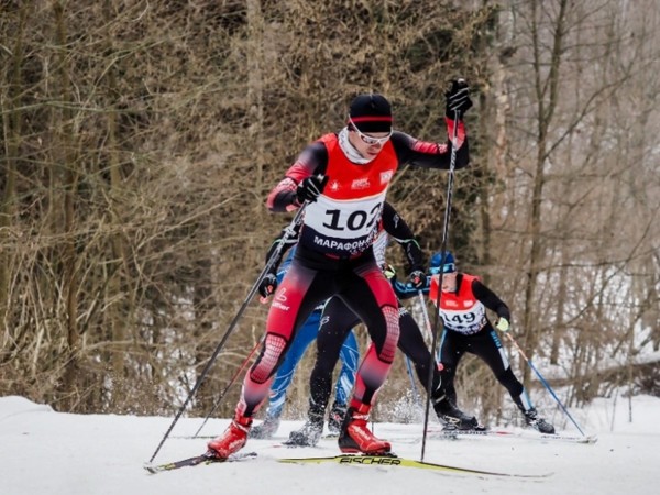 Лыжные гонки. Кубок России. Свободный стиль 15 км (персьют). Мужчины