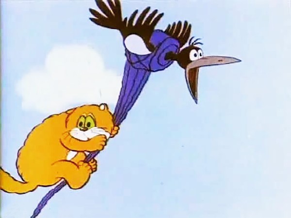 Хитрая ворона