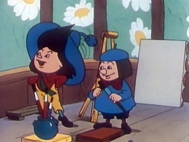 Незнайка учится