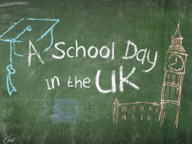 A school day in the UK