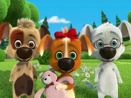 Белка и Стрелка. Озорная семейка