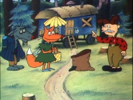 Как лиса волка судила