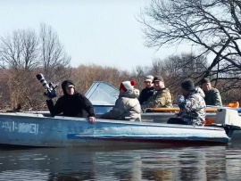 Какого лешего! Лес под водой: за грибами на лодке