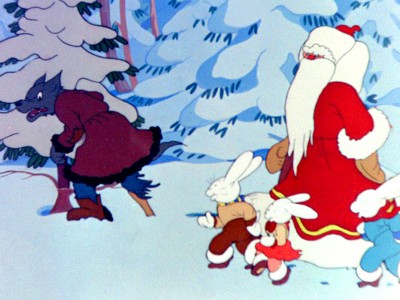 Дед Мороз и серый волк