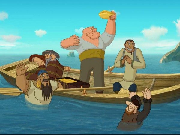 Три богатыря и Морской царь (2)