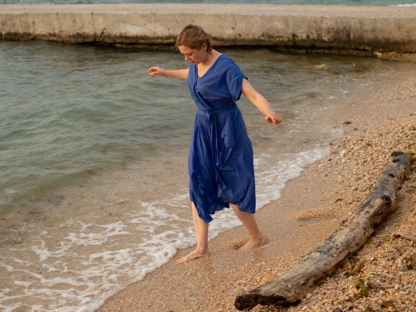 Платье цвета моря (5)