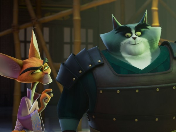 Пес-самурай и город кошек (2)