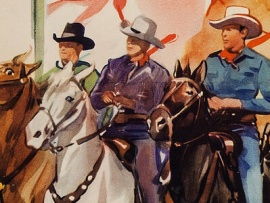 Три мескитера. выбить из седла